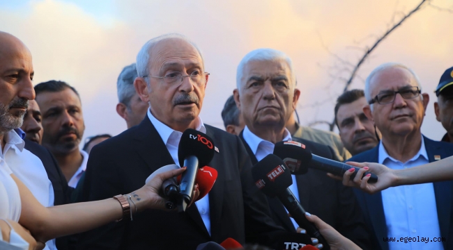 Başkan Gürün, Kılıçdaroğlu ile Marmaris'te incelemelerde bulundu