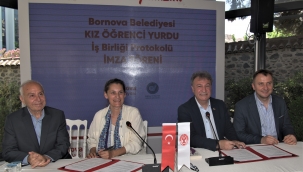 Bornova'da dev işbirliği Kız öğrenciler için el ele