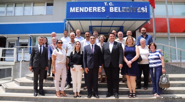 Kardeş belediyeler Menderes'te buluştu