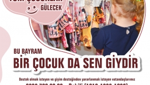 Menderes'te Bayramda tüm çocuklar gülecek