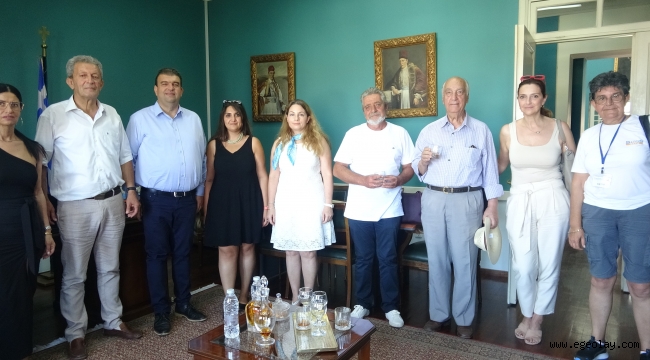 Seferihisar'dan Samos'a İON Kentler Birliği Ziyareti