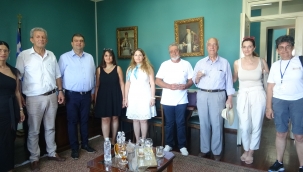 Seferihisar'dan Samos'a İON Kentler Birliği Ziyareti