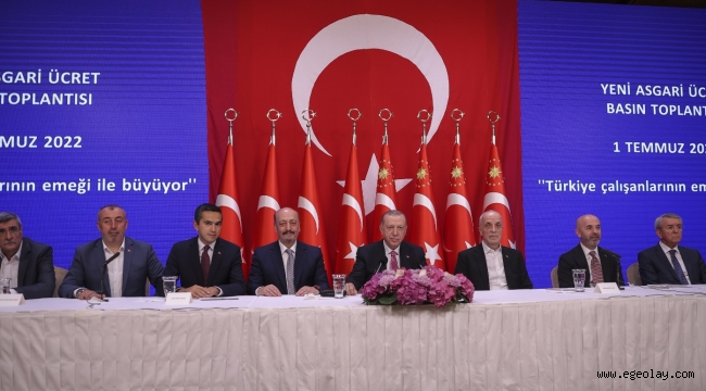 2022 Yılı İçin Yeni Asgari Ücret 5 Bin 500 TL Olarak Belirlendi