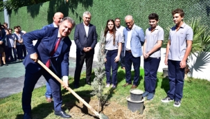 Babalarının adını zeytin ağaçlarıyla yaşatacaklar 