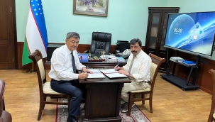 Özbekistan Devlet Kültür ve Sanat Enstitüsü ile İKÇÜ Arasında Protokol 