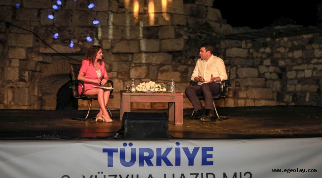 DP Genel Başkanı Gültekin Uysal Seferihisar'da 6'lı Masa'yı Değerlendirdi