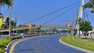 Göztepe Şehit Kerem Oğuz Erbay Köprüsü yenilendi 