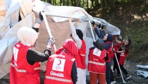 Kızılay Kadın Afet Gönüllüleri Yetiştiriyor