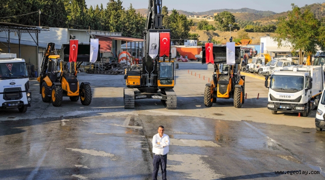 Seferihisar Belediyesi araç filosu güçleniyor