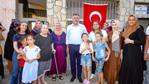 Başkan Sandal, Gümüşpala'da vatandaşla buluştu 