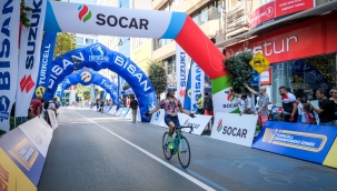 Bisiklet yarışı heyecanı SOCAR Türkiye ana sponsorluğunda İzmir'de yaşandı 