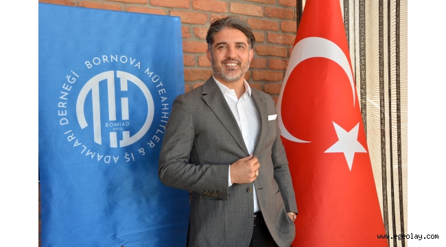 Bornova ve Bayraklı Müteahhitler ve İş Adamları Derneği (BOMİAD) Başkanı CanerTan: "İnşaatta güç birliği hem sektörü, hem de İzmir'i büyütür"