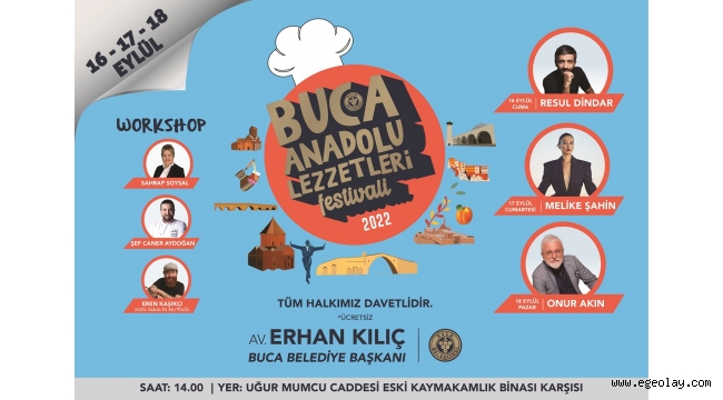 Buca'da Anadolu Lezzetleri Festivali
