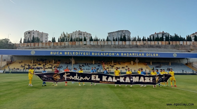 Bucaspor 1928'den kadına şiddete tepki