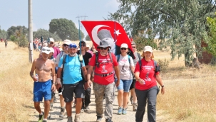 Zafer Yolu kafilesi Uşak'ta 