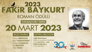 2023 Fakir Baykurt Roman Ödülü için geri sayım başladı 