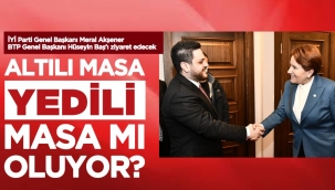 Altılı masa yedili masa mı oluyor? 