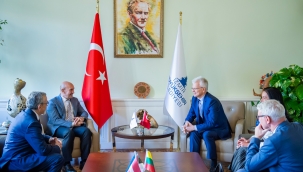 Başkan Soyer Baltık ülkelerinin büyükelçilerini konuk etti "İzmir kabuğunu kırıyor" 