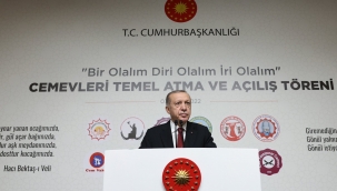 Cumhurbaşkanı Erdoğan: "85 milyon insanımızın her bir ferdi devletimizin birinci sınıf vatandaşıdır" 