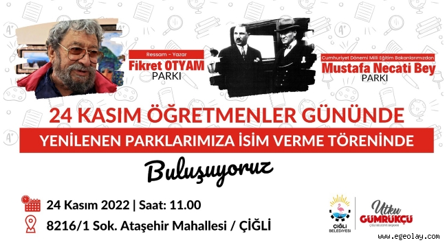 Çiğli Belediyesi'nde Öğretmenler Günü'ne Özel Program