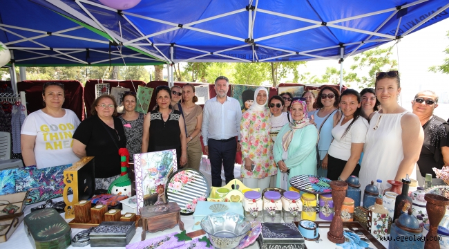 İzmir'in kalbinde kadının adı var! Başkan Sandal: "Kanayan yarayı durduracağız"