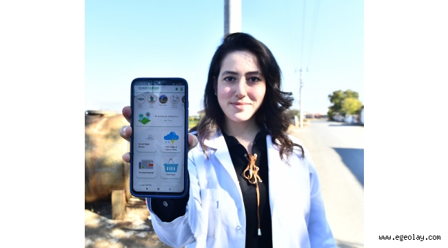 "İzmir Tarımı" mobil uygulaması devrede Çiftçiler ani iklim olaylarına karşı uyarılacak 