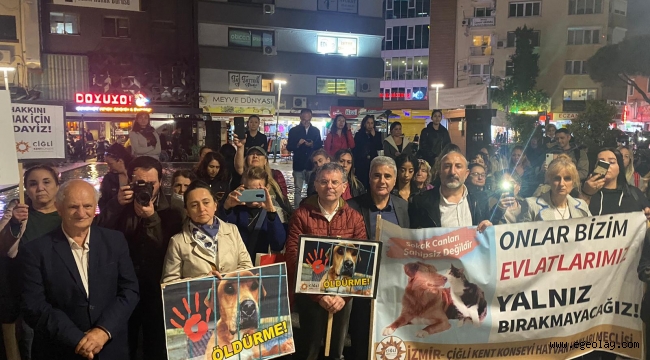 Karşıyaka'dan "Canımızı veririz, canlarımızı vermeyiz" haykırışı…