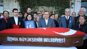 Nurten Serhadbeyi'ne Konak Belediyesi'nde son veda 