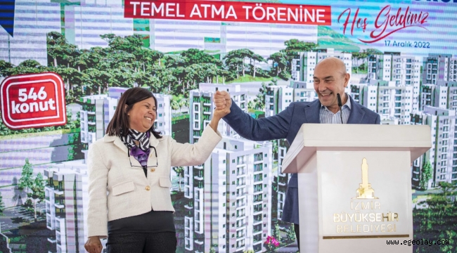 İzmir'de belediye personeli ve dar gelirli aileler için toplu konut projesi "Bir mucizeyi gerçekleştiriyoruz" 
