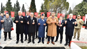 Menemen'de devrim şehitlerine saygı günü 