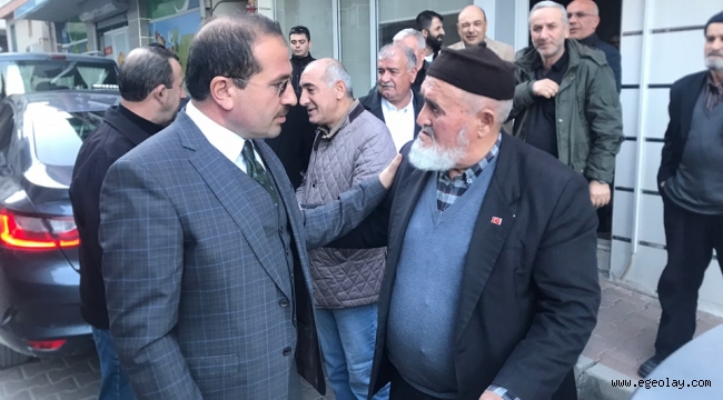 AK Partili Kırkpınar Kemalpaşa'da Vatandaşlarla Bir Araya Geldi