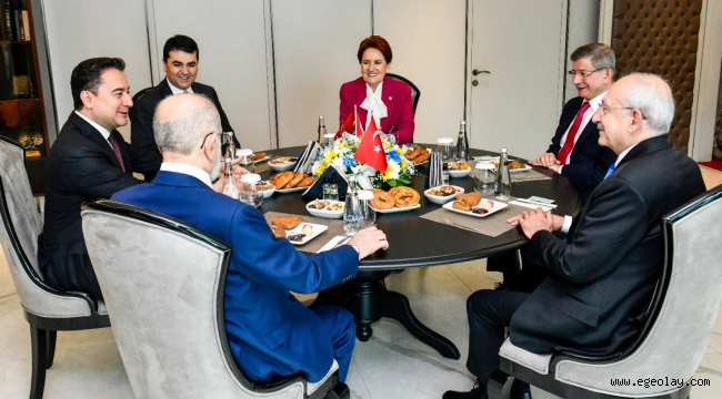Altılı Masa'dan Ortak Açıklama