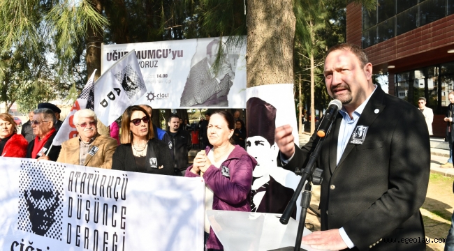 Çiğli Uğur Mumcu'yu Unutmadı
