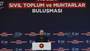 Cumhurbaşkanı Erdoğan: "Vatan toprağını eserlerimizle ilmek ilmek dokuyoruz"