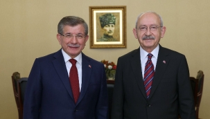 Davutoğlu'ndan Kılıçdaroğlu'na ziyaret 