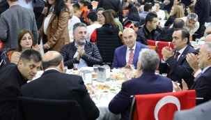 Erzurumlular başkanları bağrına bastı 