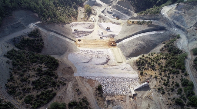 Kemalpaşa Ansızca Barajı 2023'te su tutacak