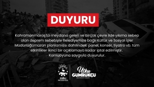 Çiğli Yasta! Tüm etkinlikler İptal Edildi 