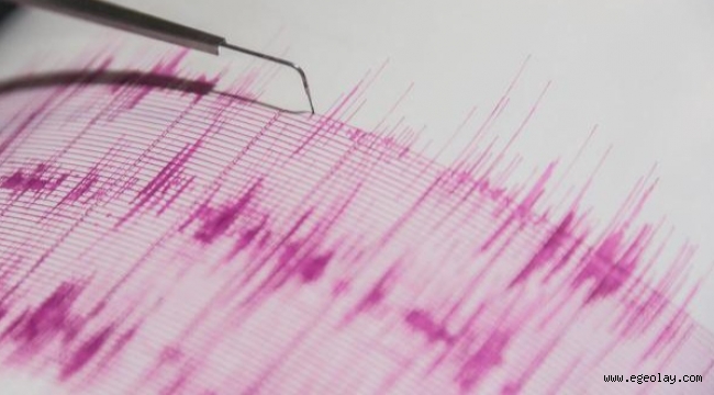 Ege Denizi'nde 4,1 büyüklüğünde deprem 