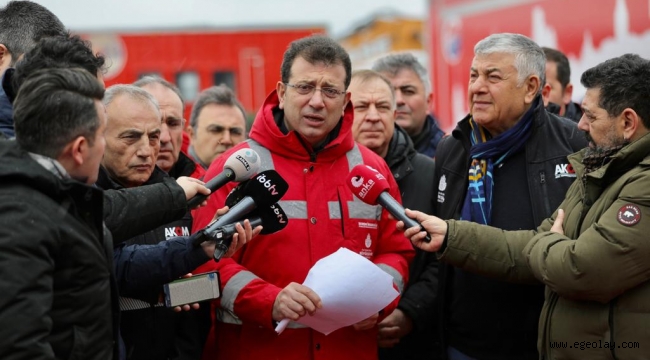 İstanbul Büyükşehir Belediyesi Tüm imkanlarını Deprem Bölgesi İçin Seferber Etti