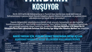 İzmir Yardıma Koşuyor! Birlikte hareket ederek yaralarımızı saracak güçteyiz