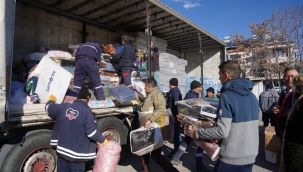 Milas Belediyesi'nden Yardım Seferberliği