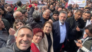 Bayraklı Kılıçdaroğlu'nu Bin Kişi İle karşıladı