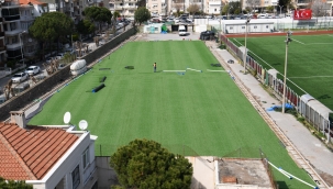 Bornova Şehir Stadı'na yeni antrenman sahası 