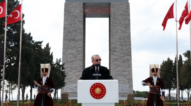 "Çanakkale bir milletin asli kimliğini bulduğu, küllerinden yeniden doğduğu bir dönüm noktasıdır" 