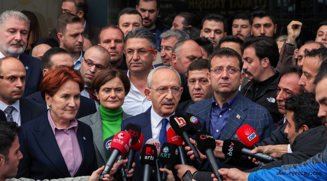 CHP Genel Başkanı ve Millet İttifakı Cumhurbaşkanı Adayı Kılıçdaroğlu,İYİ Parti İstanbul İl Başkanlığını Ziyaret Etti