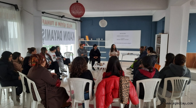 Çiğli'de Kadın ve Sağlık Atölyesi Eğitimleri devam ediyor 