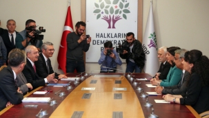 Kemal Kılıçdaroğlu HDP ile görüştü 