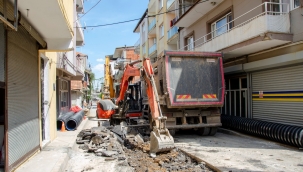 Konak Gültepe'de taşkın önleme çalışmaları tamamlandı 