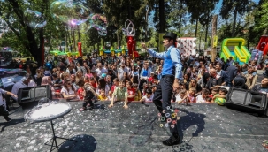 Buca Belediyesi Çocuk Şenliği'ne yoğun ilgi 